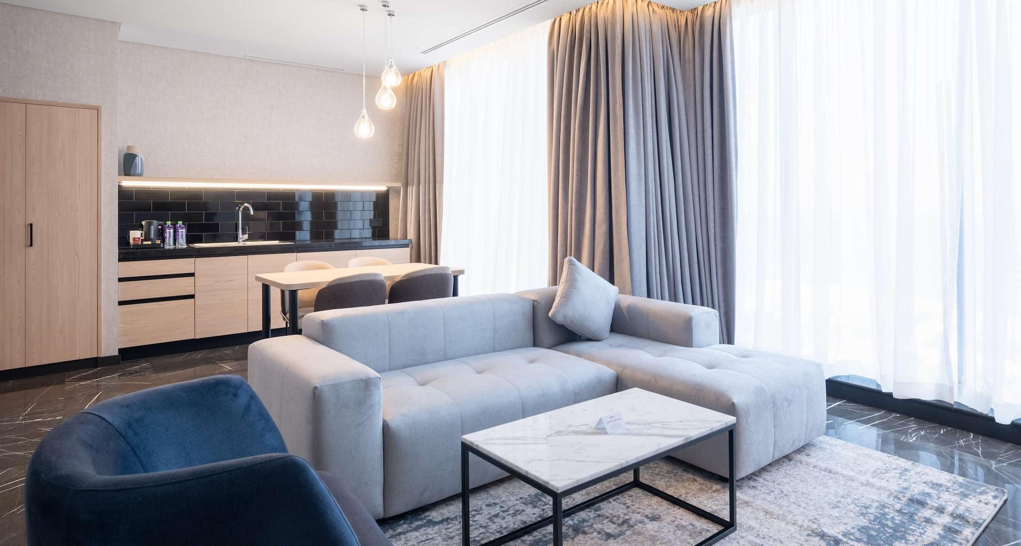 Park Inn by Radisson Hotel and Apartments Kuwait - One Bedroom Suite - Sea View