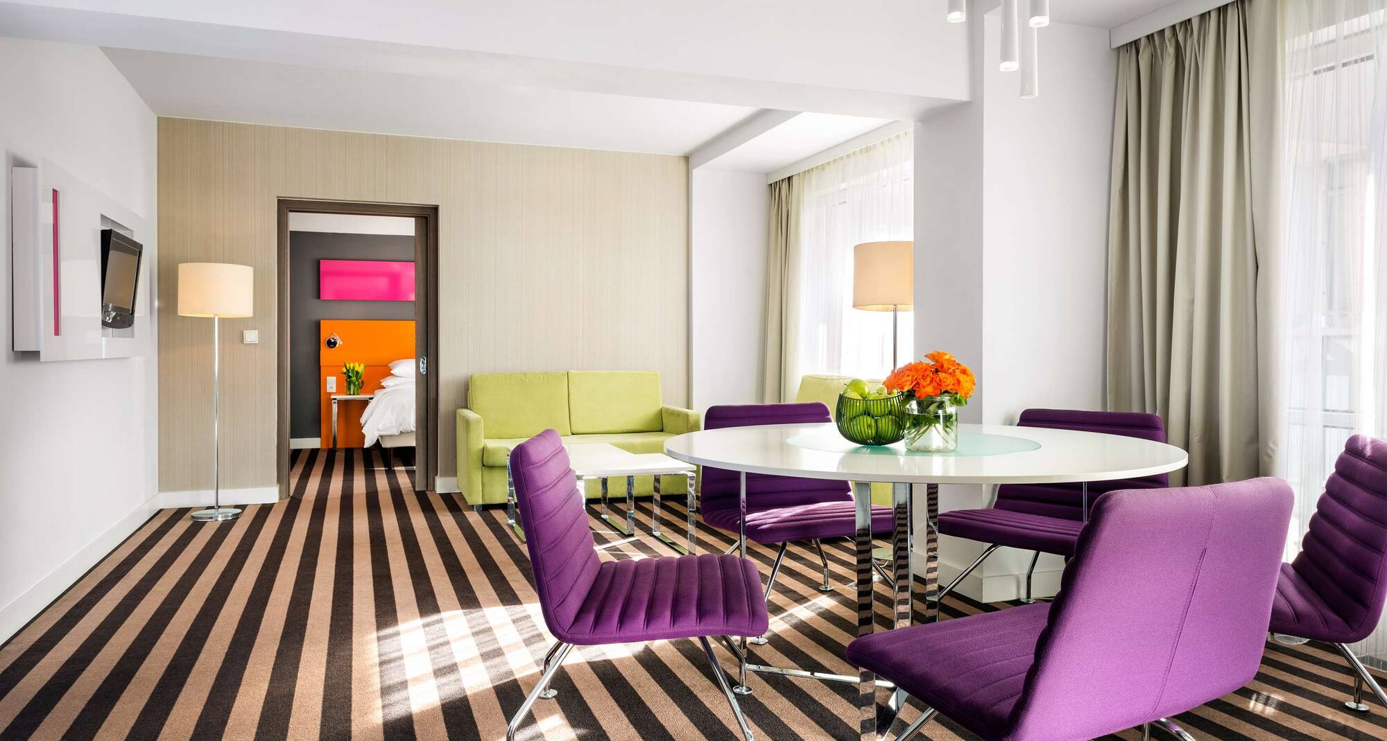Park Inn Katowice — widok na zewnątrz