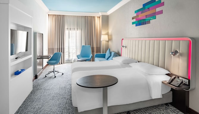 Park Inn by Radisson Makkah Al Naseem - Guest Room Twin Bed