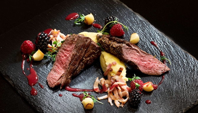 Park Inn by Radisson Meriton Conference and Spa Hotel Tallinn (Estonia) - Estonian red deer steak