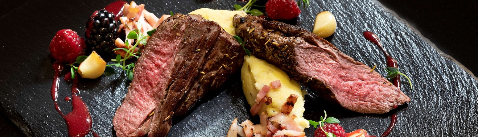 Park Inn by Radisson Meriton Conference and Spa Hotel Tallinn (Estonia) - Estonian red deer steak