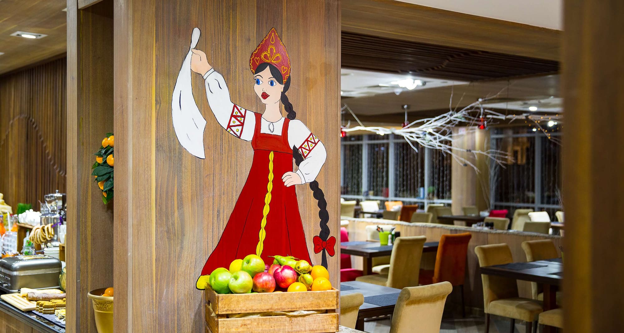 莫斯科伊兹麦罗瓦丽柏酒店 - 餐厅装饰