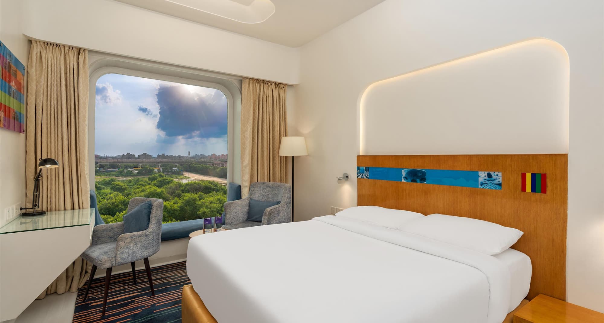 Park Inn by Radisson New Delhi IP Extension - Standard Bedroom - View