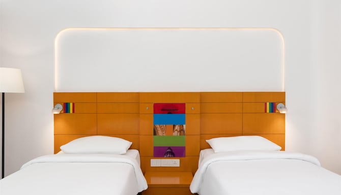 Park Inn by Radisson New Delhi IP Extension - Deluxe Bedroom -Twin