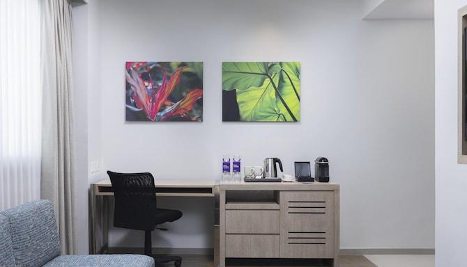 Park Inn by Radisson North EDSA - One bedroom Suite Living Room