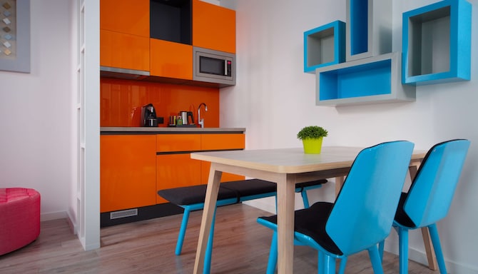 Park Inn by Radisson Residence Riga Barona - Studio Dining Area