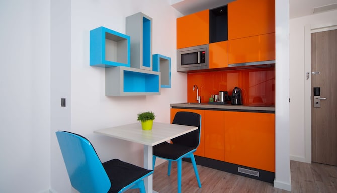 Park Inn by Radisson Residence Riga Barona - Studio Room Kitchen