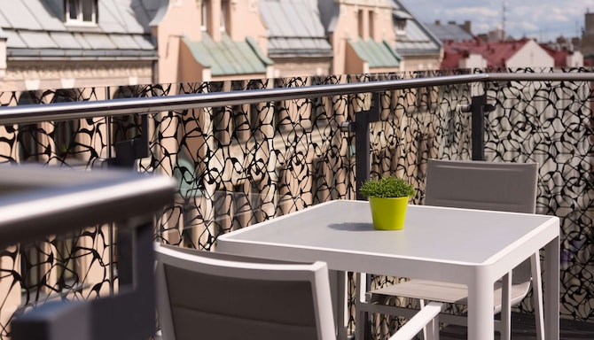 Park Inn by Radisson Residence Riga Barona - Superior Apartment Terrace