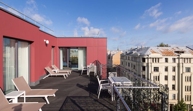 Park Inn by Radisson Residence Riga Barona - Superior Apartment One Bedroom Terrace