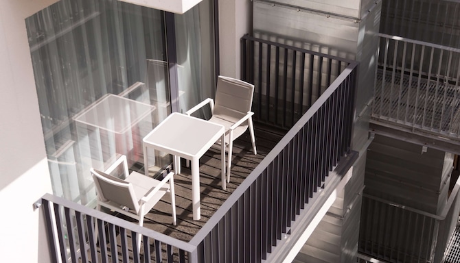 Park Inn by Radisson Residence Riga Barona - One Bedroom Apartment Terrace