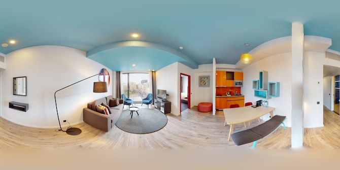 Park Inn by Radisson Residence Riga Barona - One Bedroom apartment with Balcony