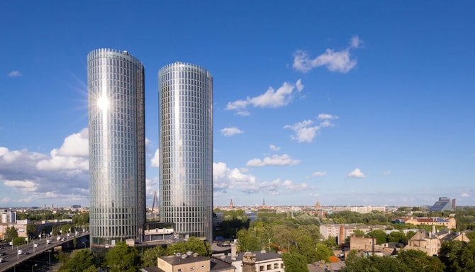 Park Inn by Radisson Riga Valdemara - Old Town view