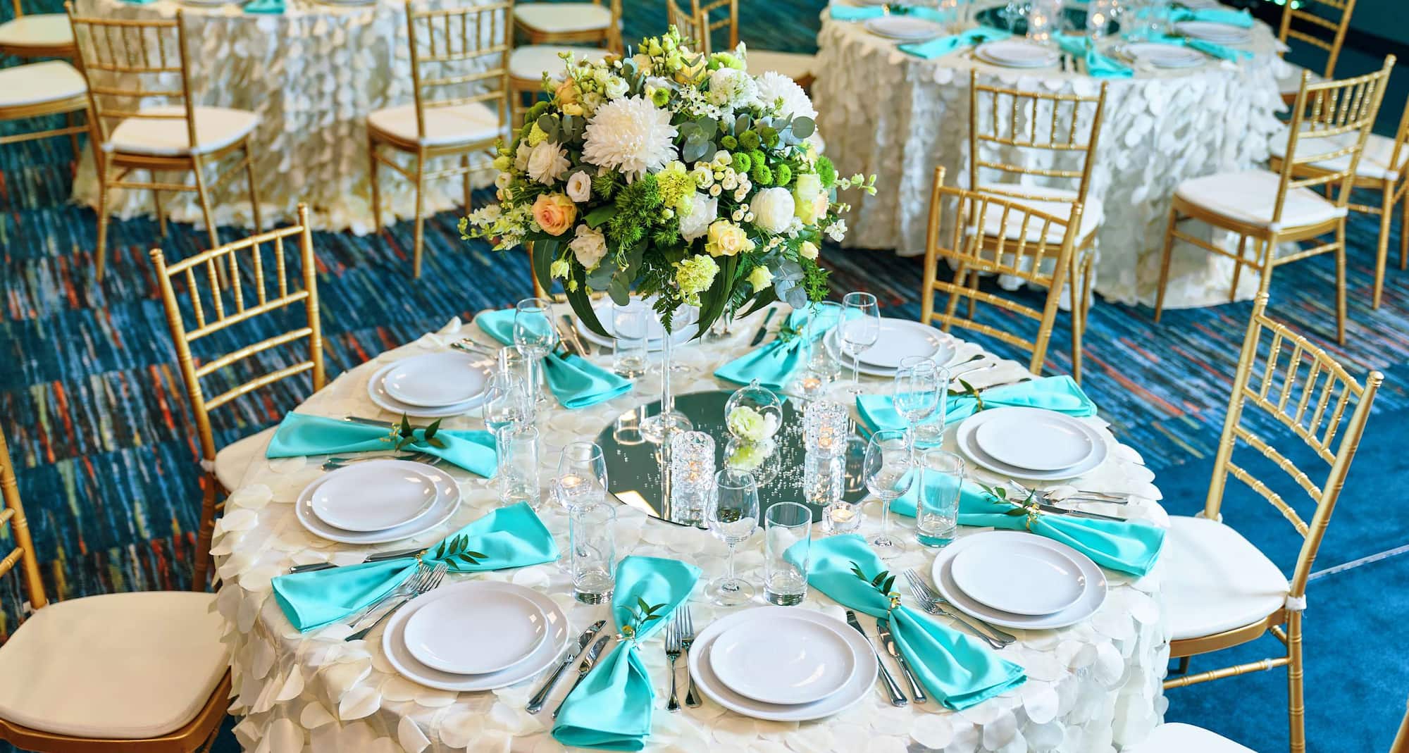 Park Inn by Radisson Riga Valdemara - ABC Ballroom with wedding set-up