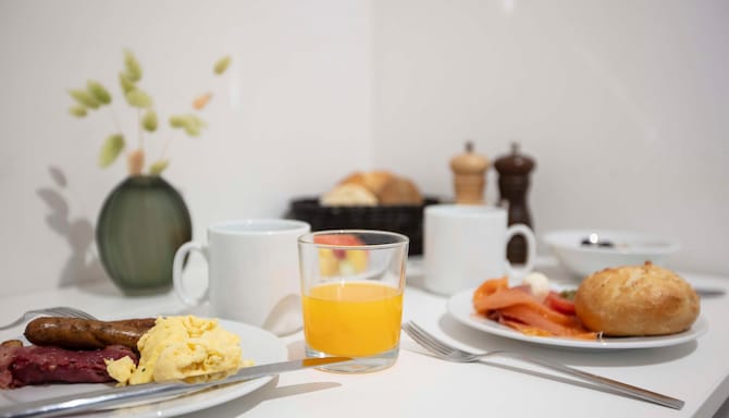 Park Inn by Radisson Wismar - Gästezimmer Küche / Küchenzeile