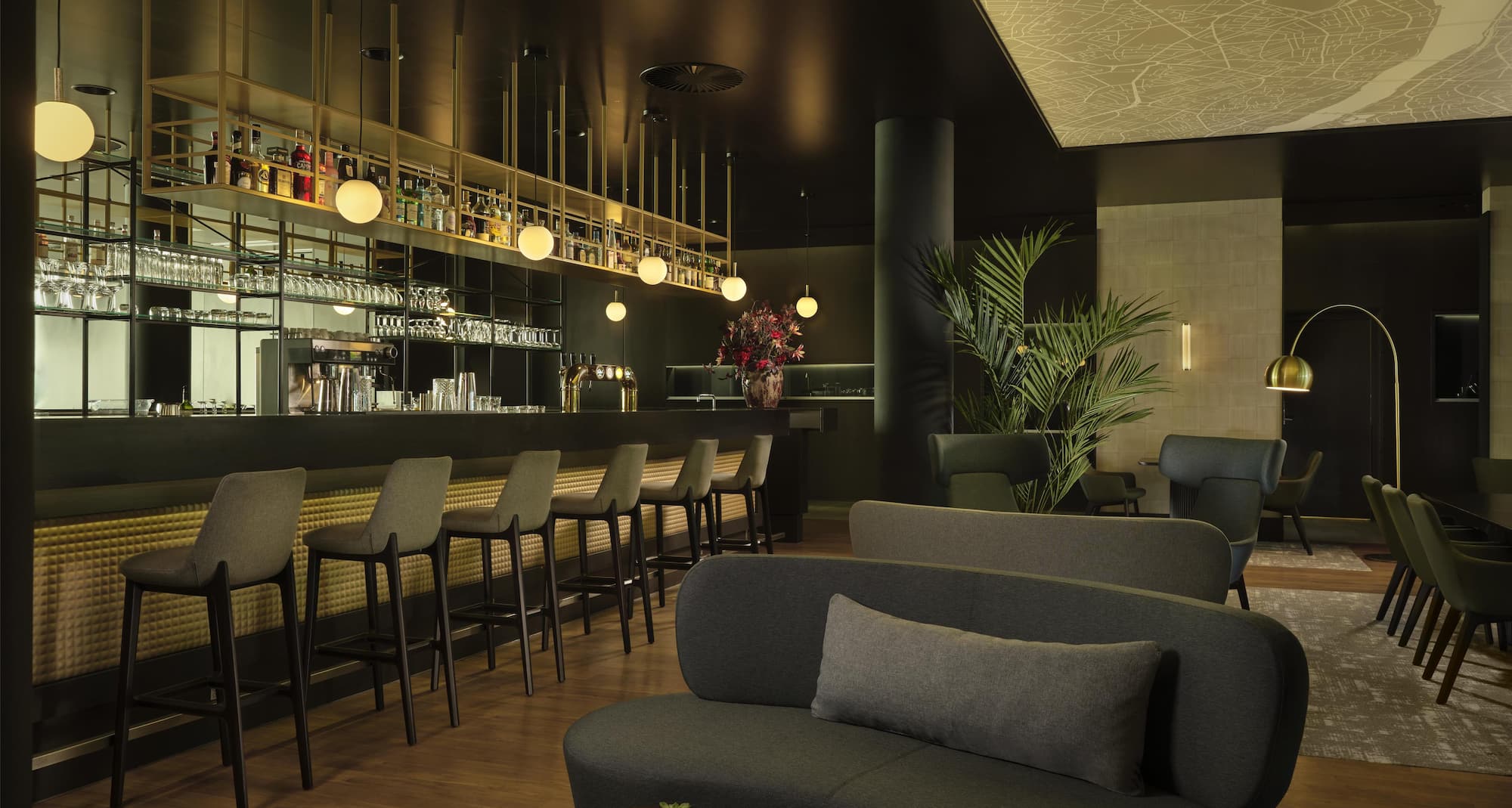 Park Plaza Amsterdam Airport - Bar lounge area