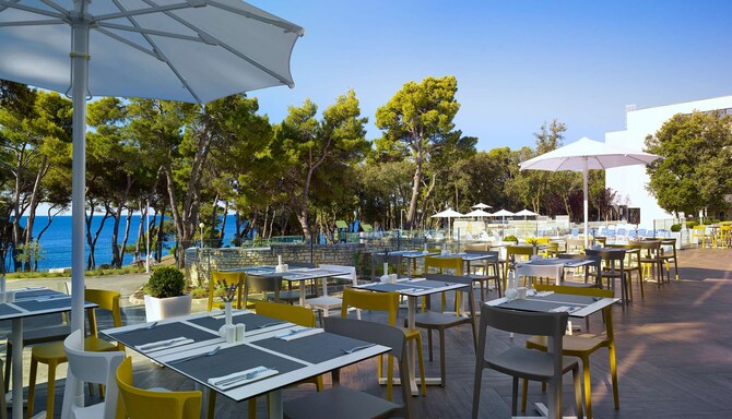 Park Plaza Arena Pula - Terrasse du restaurant