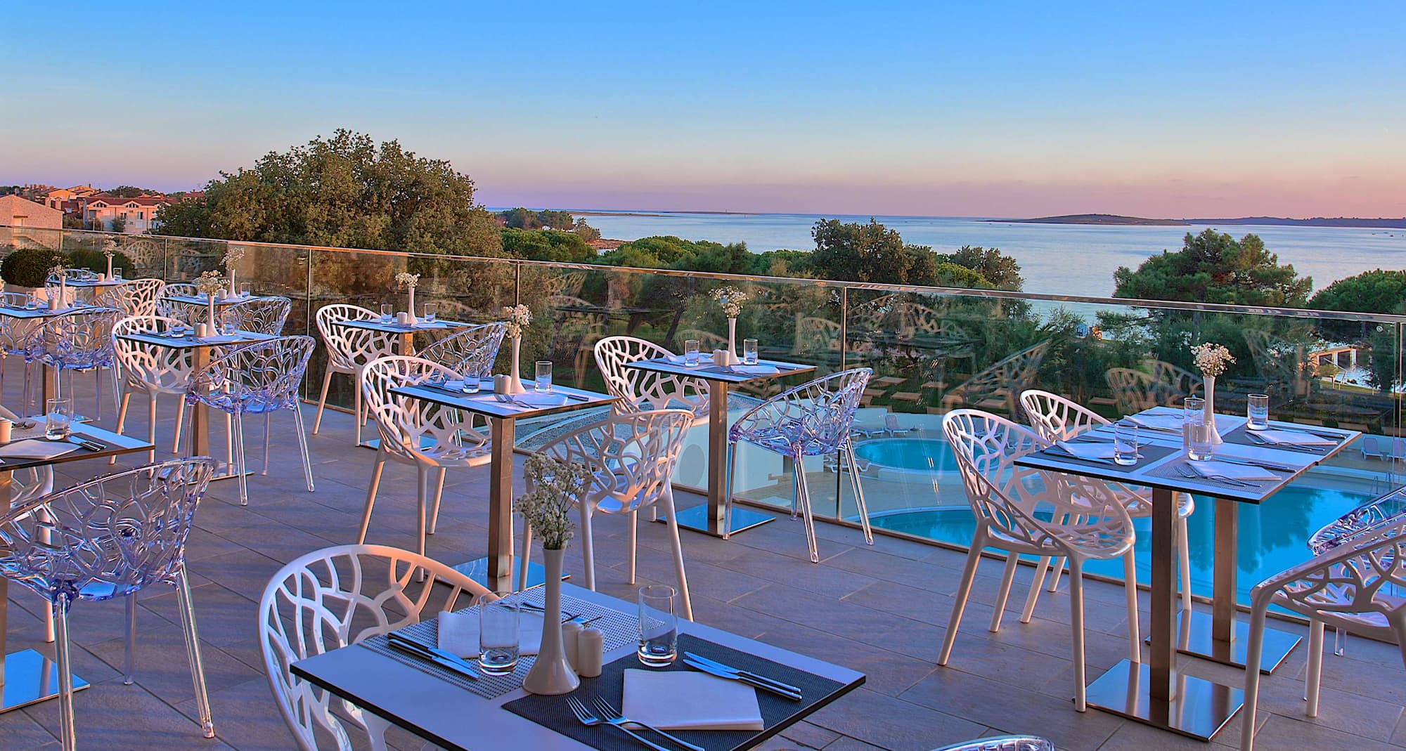 Park Plaza Belvedere Medulin - Pool view terrace