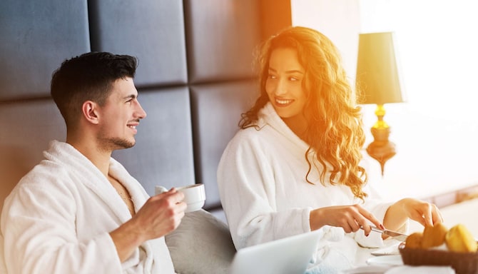 Park Plaza Brand - Park Plaza Breakfast couple