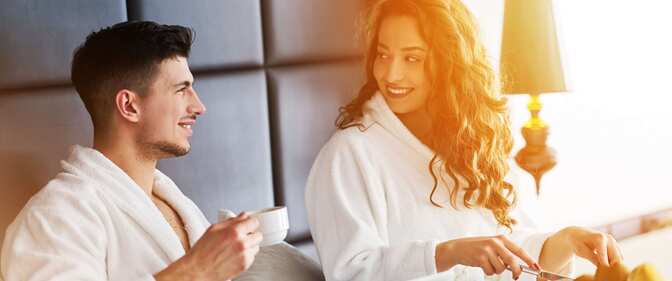 Park Plaza Brand - Park Plaza Breakfast couple