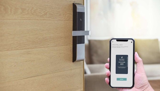 Contactless experience - digital key