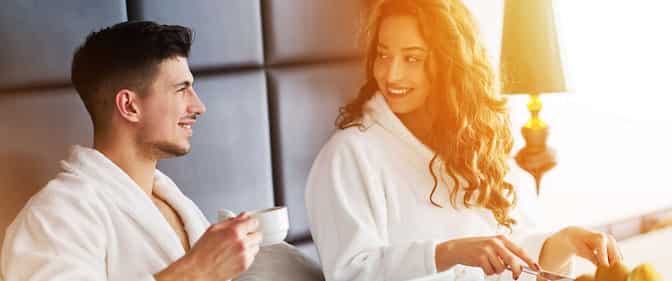 Park Plaza Brand - Park Plaza Breakfast couple