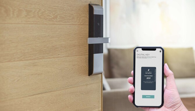 Contactless experience - digital key