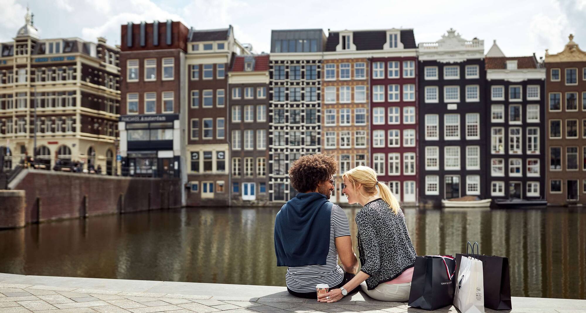 Park Plaza Brand - Couple at Amsterdam Canals