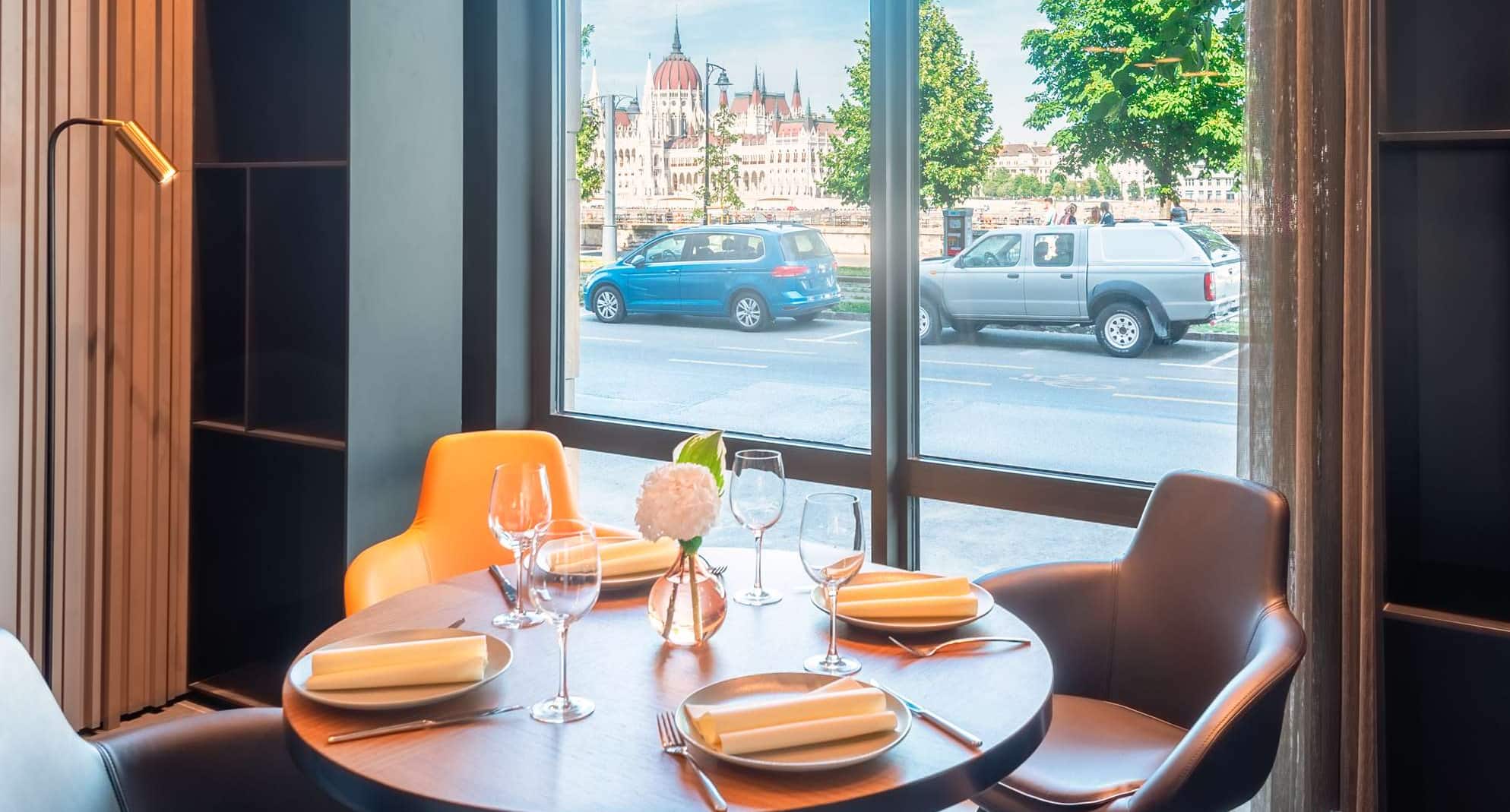 art'otel Budapest - ground floor view