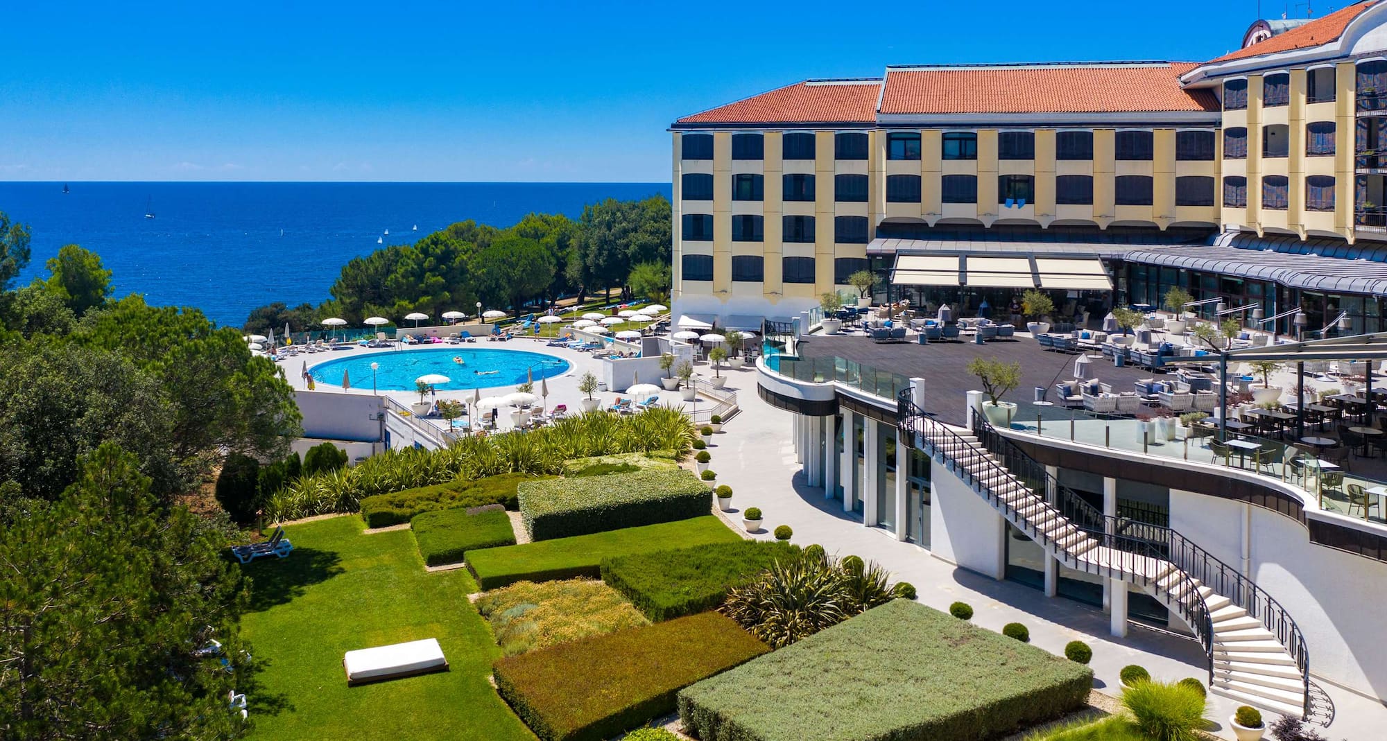 Park Plaza Histria Pula - Exterior outdoor pool