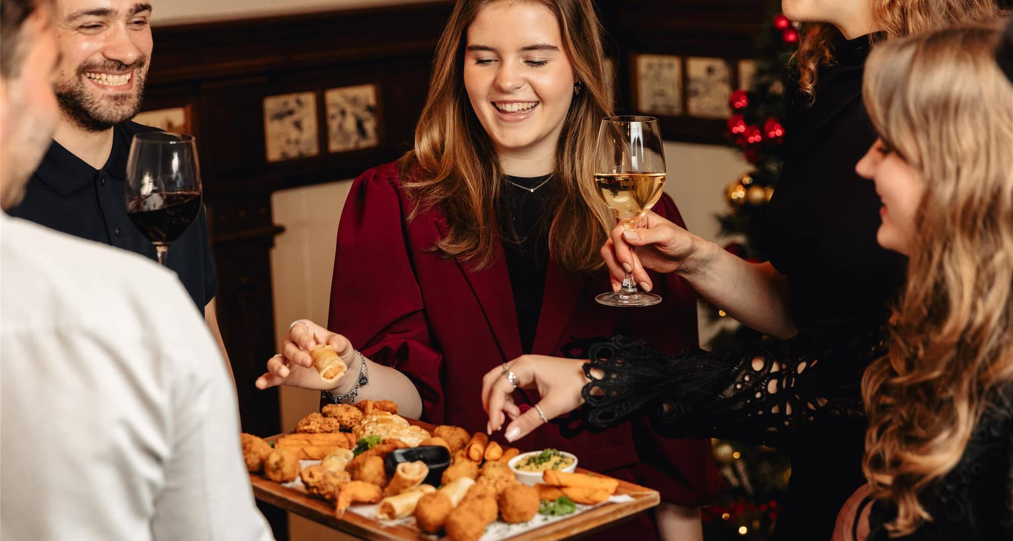 Park Plaza London Riverbank - Carstens cafe group bites - festive