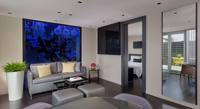 Park Plaza London Waterloo - Suite con una camera da letto e terrazza