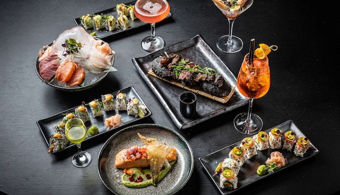 Park Plaza Nottingham - Chino Latino dishes