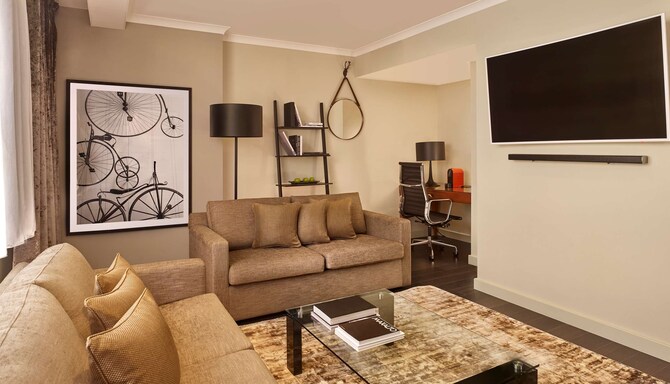 Park Plaza Nottingham - Salón de la suite Presidential