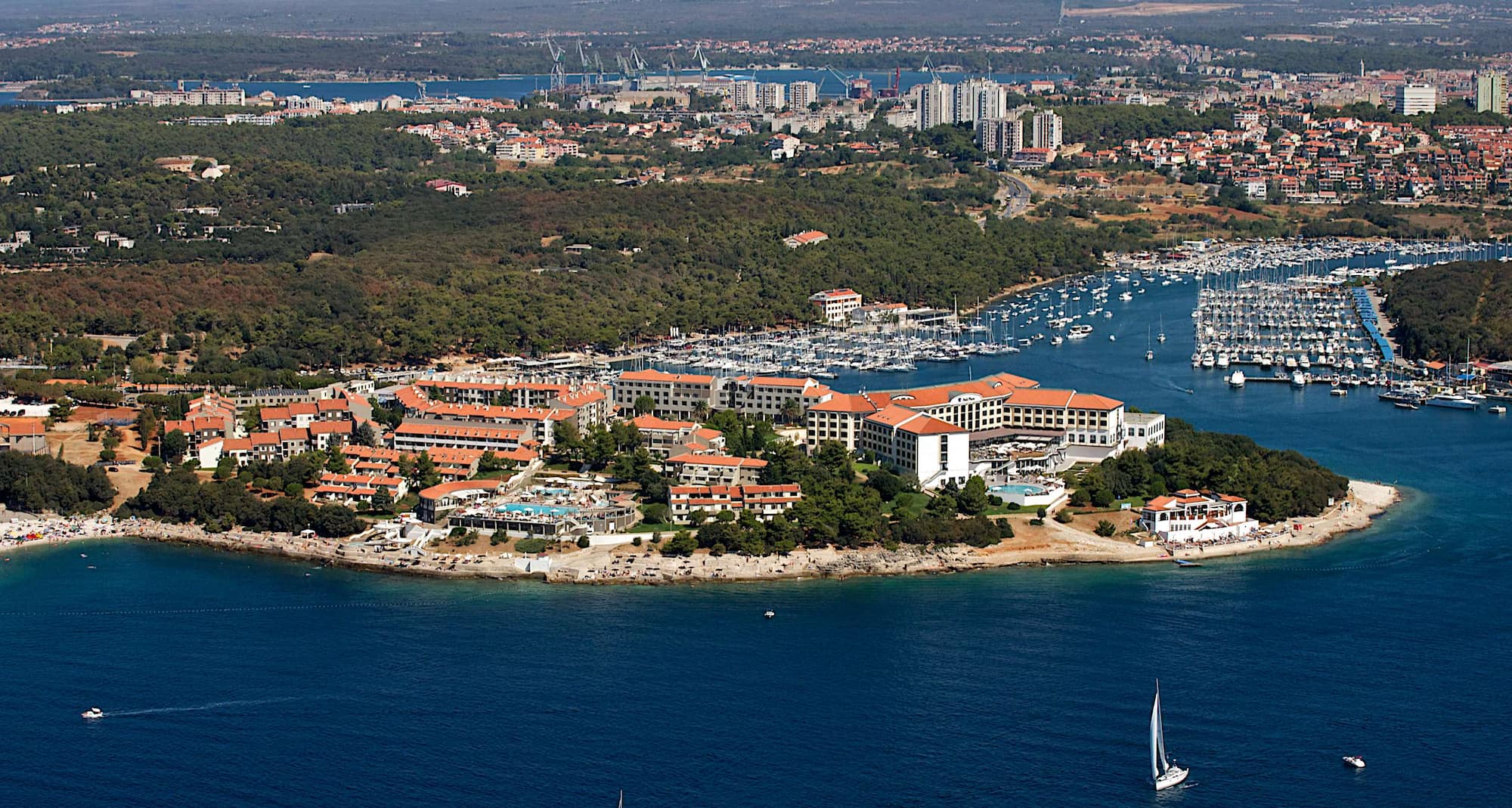 Park Plaza Verudela Pula - Aerial view