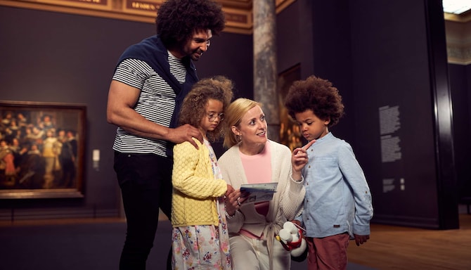 Family at Rijksmuseum