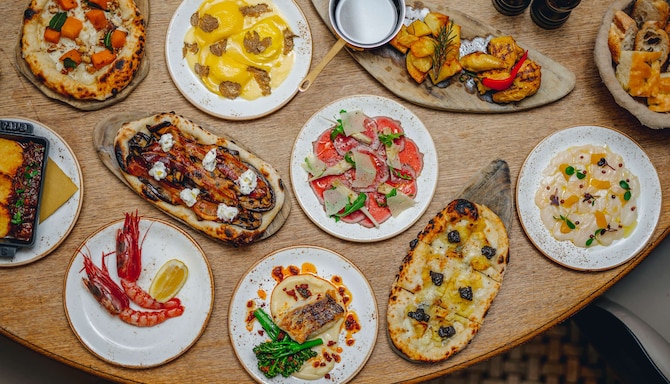 Park Plaza Victoria London - Dishes at TOZI Restaurant