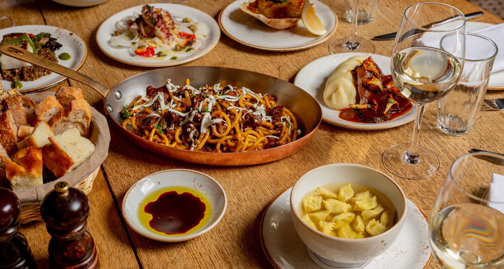 Park Plaza Victoria London - Dishes at TOZI Restaurant