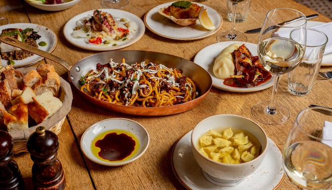 Park Plaza Victoria London - Dishes at TOZI Restaurant