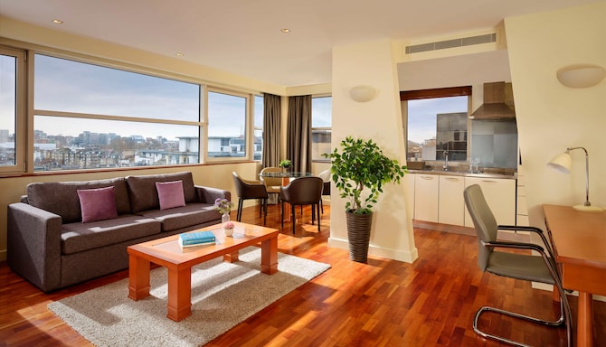 Two Bed Apartment Living Area