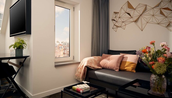 Park Plaza Vondelpark, Amsterdam - Studio Room King Bed