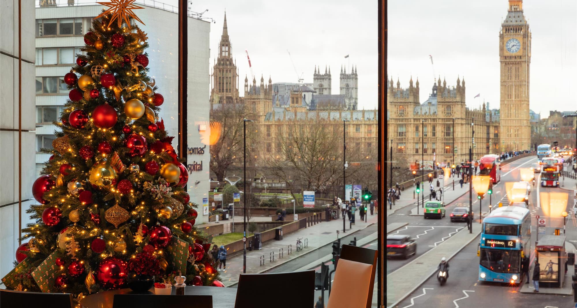 Park Plaza Westminster Bridge London - Christmas Lounge