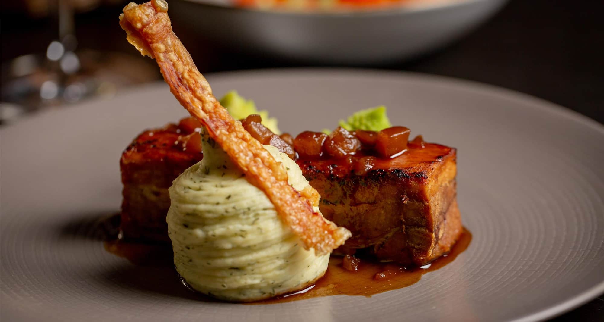 Park Plaza Westminster Bridge London - Braised Pork Belly
