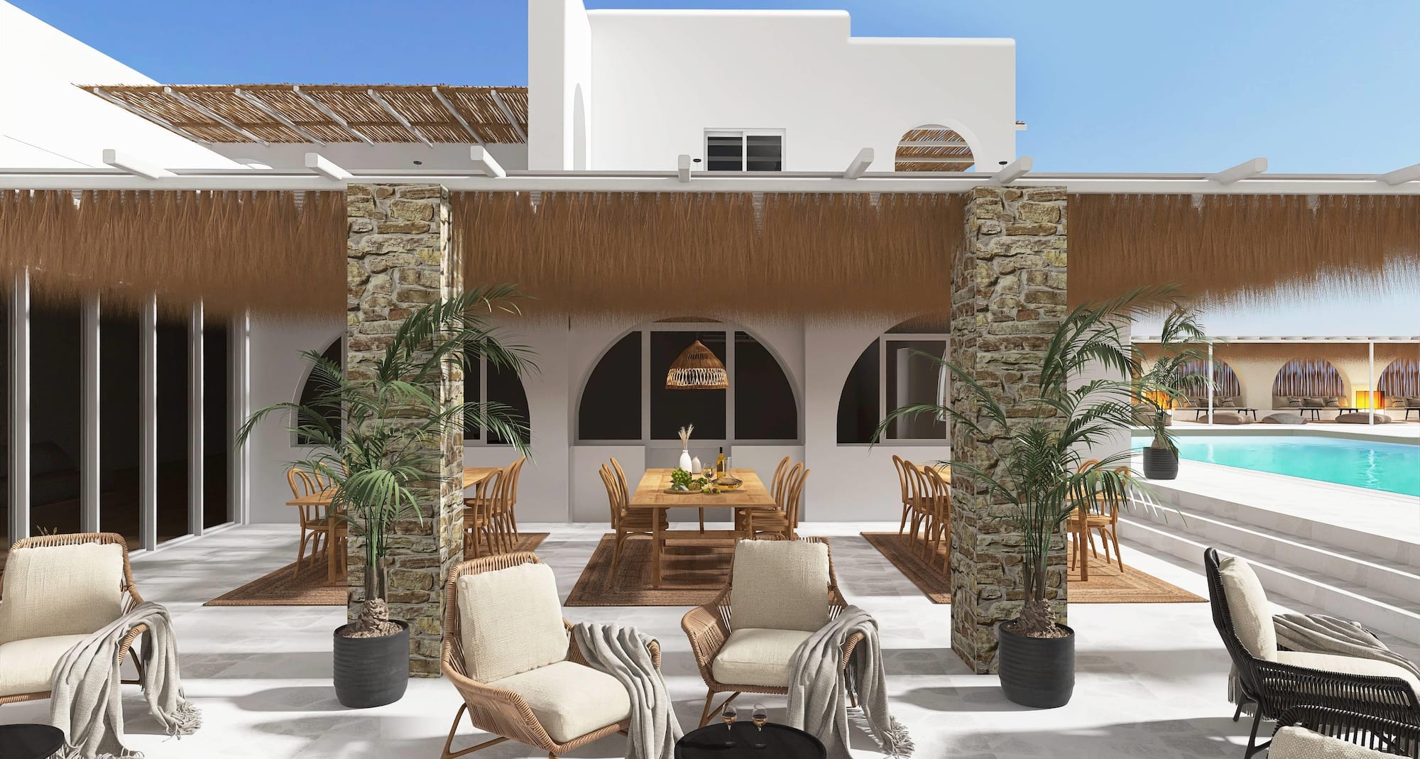 Pounda Resort Paros, a member of Radisson Individuals - Pool view