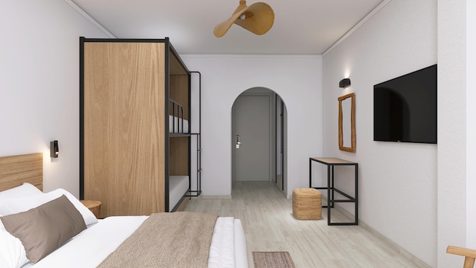 Pounda Resort Paros, a member of Radisson Individuals - Family Room