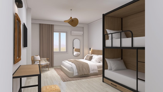 Pounda Resort Paros, a member of Radisson Individuals - Family Room