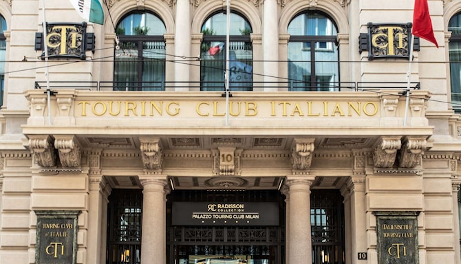 Radisson Collection Hotel Palazzo Touring Club Milan exterior