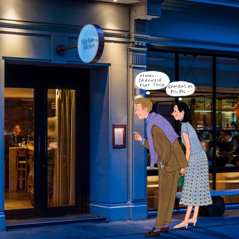 The May Fair Kitchen illustration by Mr.Slowboy