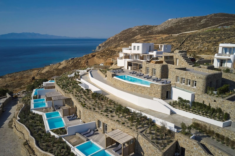 Exterior at Radisson Blu Euphoria Resort, Mykonos