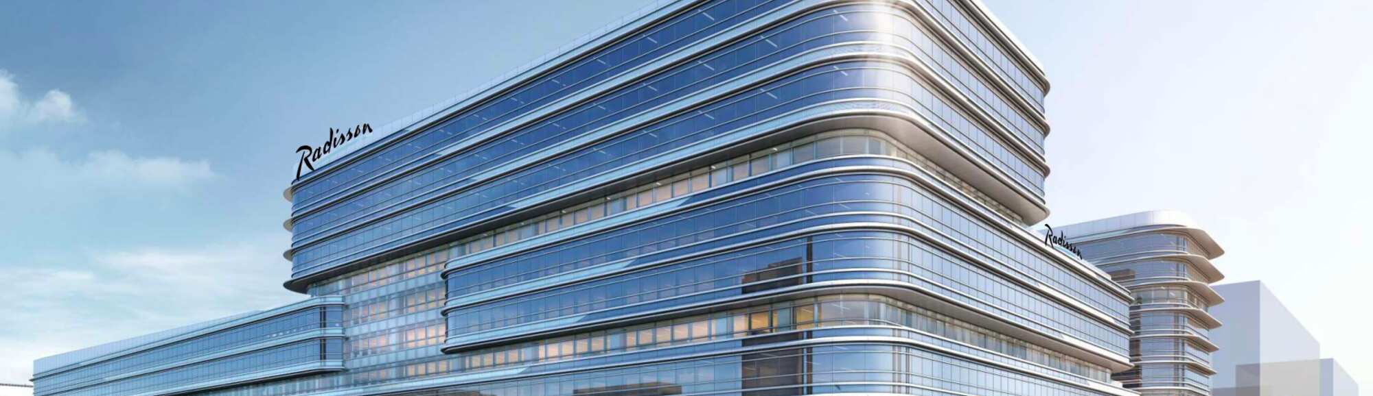 PR - APAC 2021 - Radisson Beijing Daxing Airport Hotel Facade