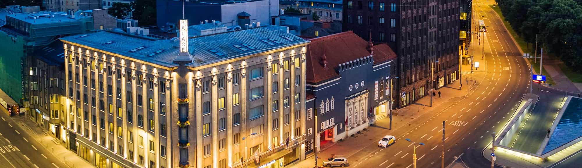 Palace Hotel Tallinn facade
